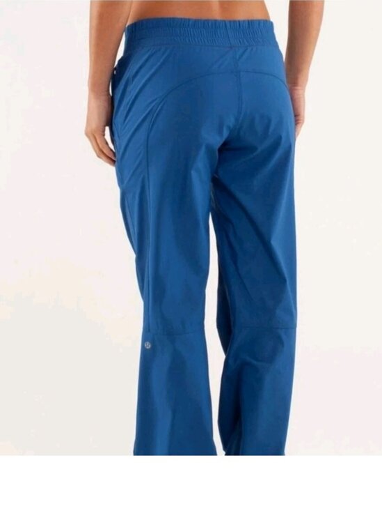 Lululemon Run Men's Dog Runner Blue Rulu Glyde Outdoor Hiking Sporty Sz 6 - Picture 2 of 10